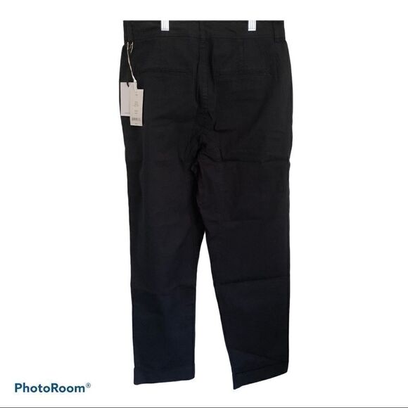 THE SCRIPT Matilde Cropped Blue Pants.Size 2 - Picture 4 of 8